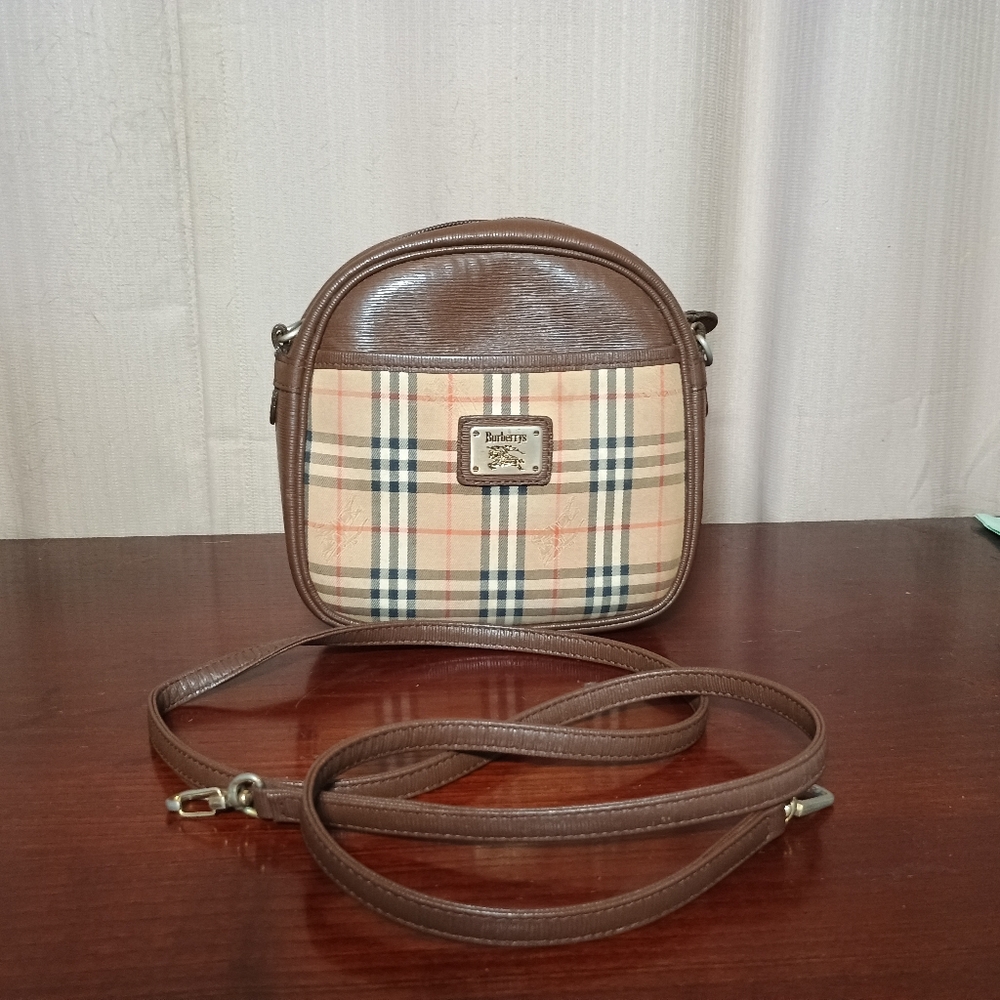 Burberrys Nova Check Shoulder Bag